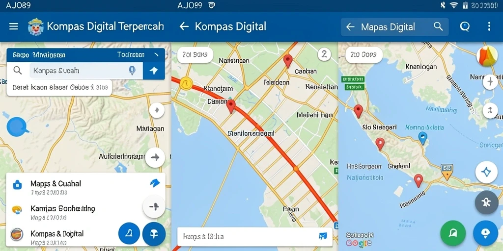 Tampilan antarmuka AJO89 yang sederhana dan fungsional.