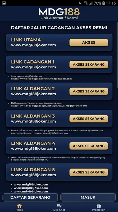 Temukan Link Alternatif mdg188 untuk Akses Optimal