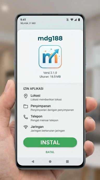 Panduan Unduh dan Instal APK mdg188 di Android